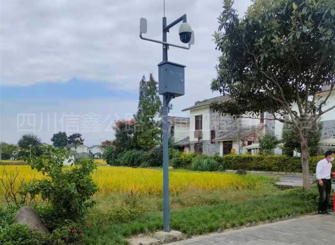 電子警察監控杆（單柱式）