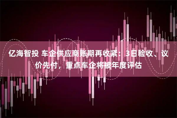 亿海智投 车企供应商账期再收紧：3日验收、议价先付，重点车企将被年度评估
