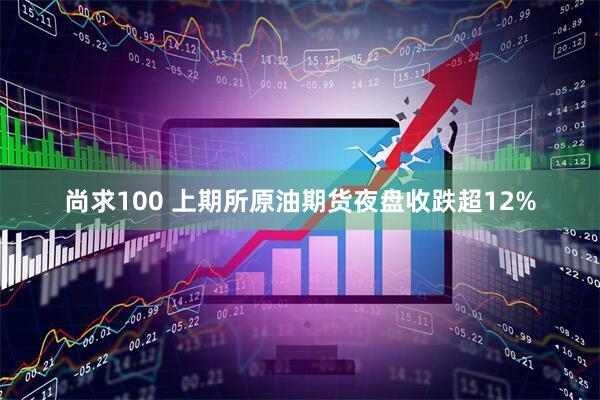 尚求100 上期所原油期货夜盘收跌超12%